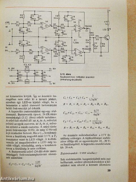 Ujjgyakorlatok hangfrekvenciás kapcsolásokon