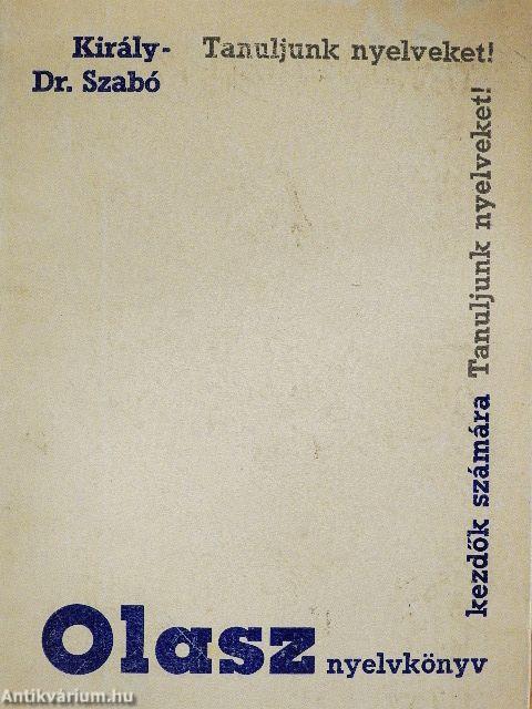 Olasz nyelvkönyv kezdők számára