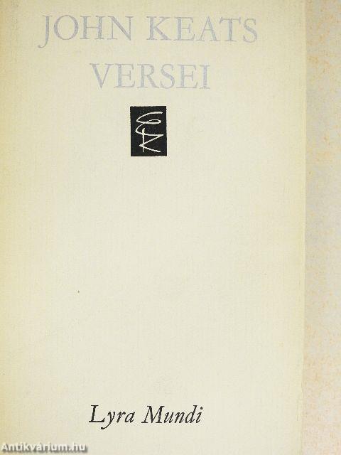 John Keats versei