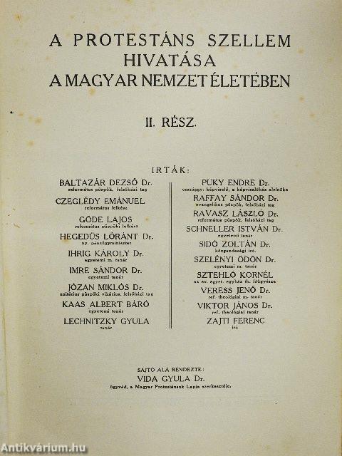 A protestántizmus Magyarországon