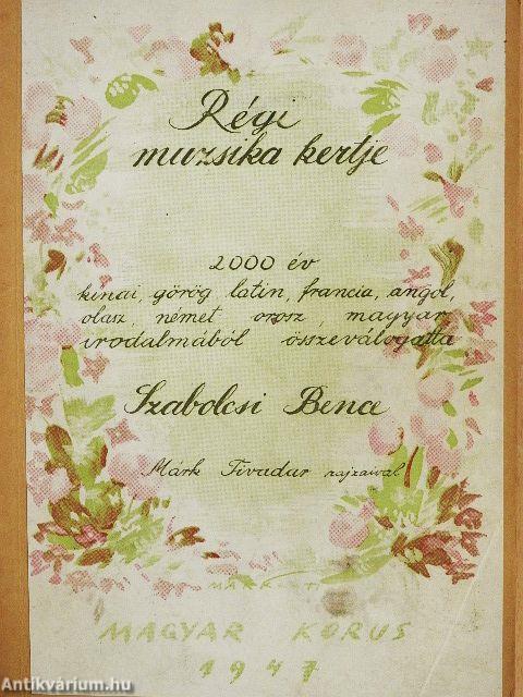 Régi muzsika kertje