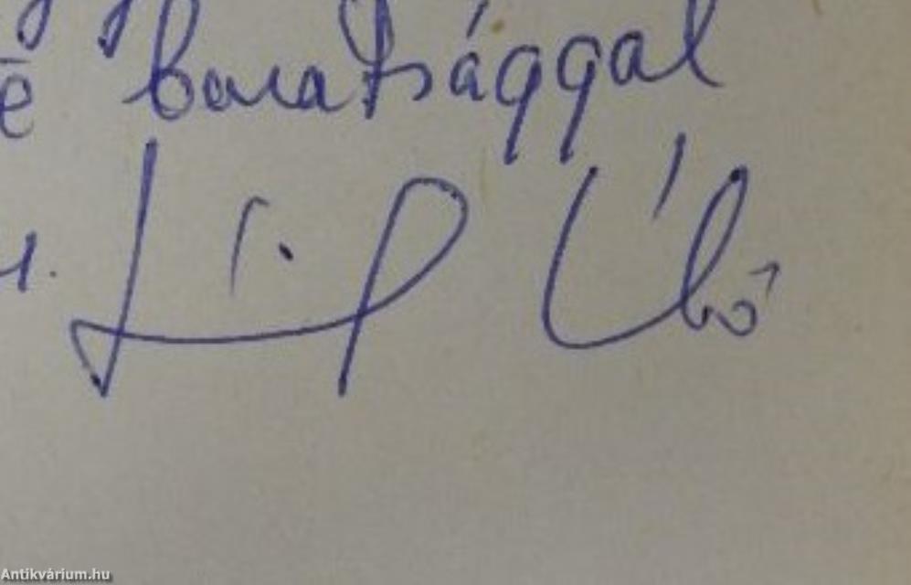 "Vízgyűjtőfejlesztés" (dedikált példány)