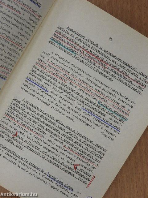 "Vízgyűjtőfejlesztés" (dedikált példány)