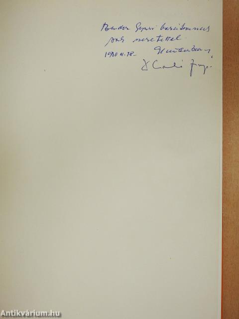 Csontdaganatok (kétszeresen dedikált példány)