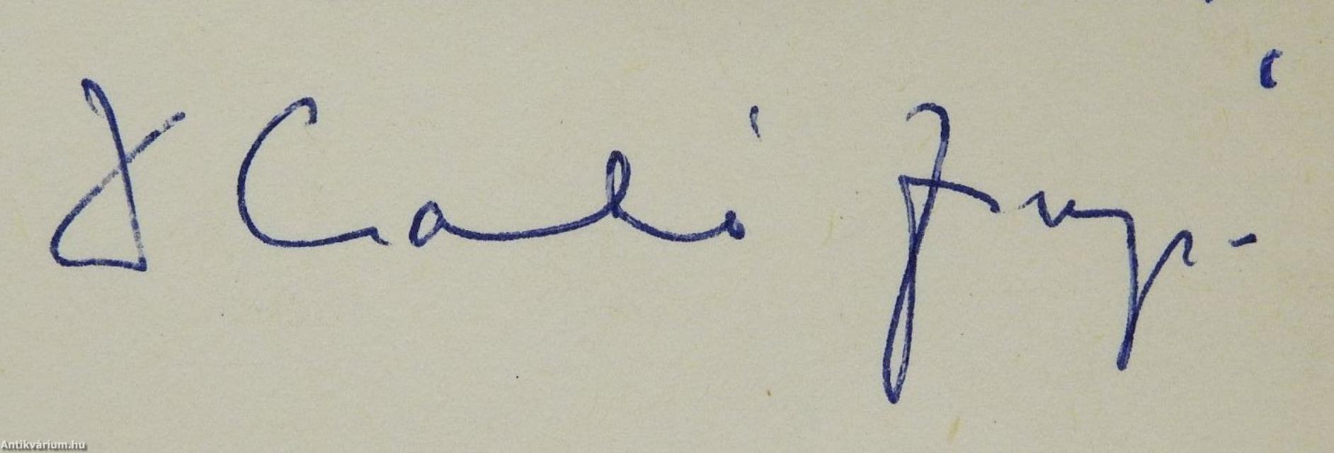 Csontdaganatok (kétszeresen dedikált példány)