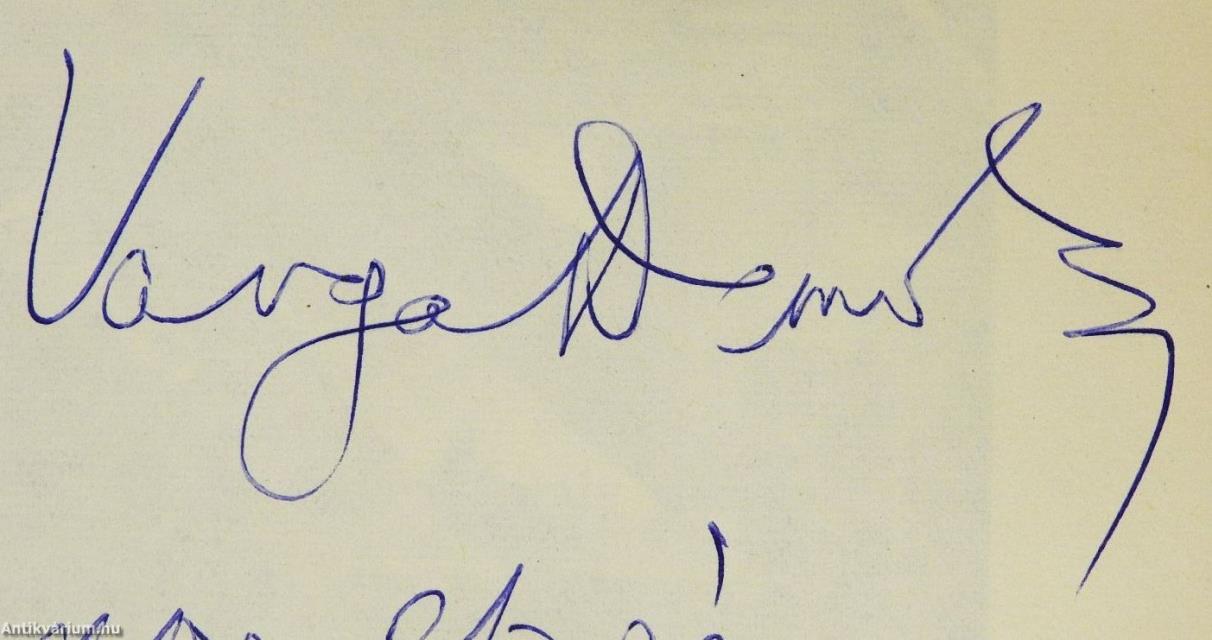 Magyarország virágzása és romlása (dedikált példány)