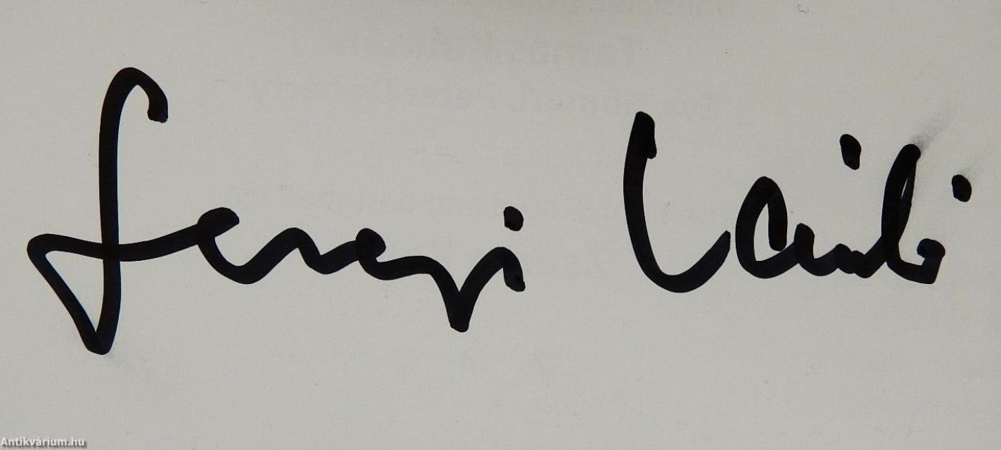 Seregi (aláírt példány)