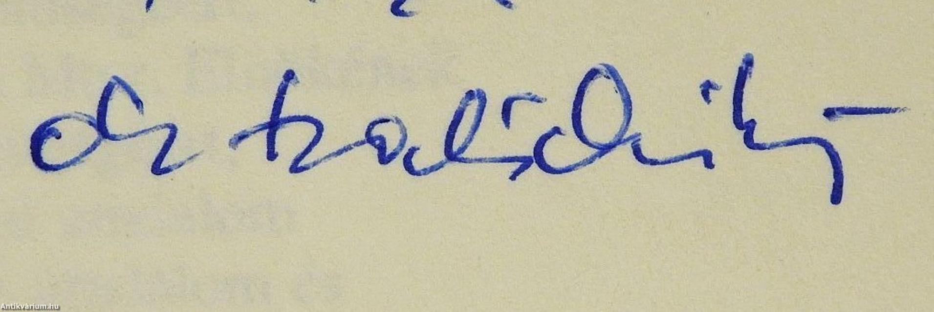 Szombathely déli kapujában (dedikált példány)