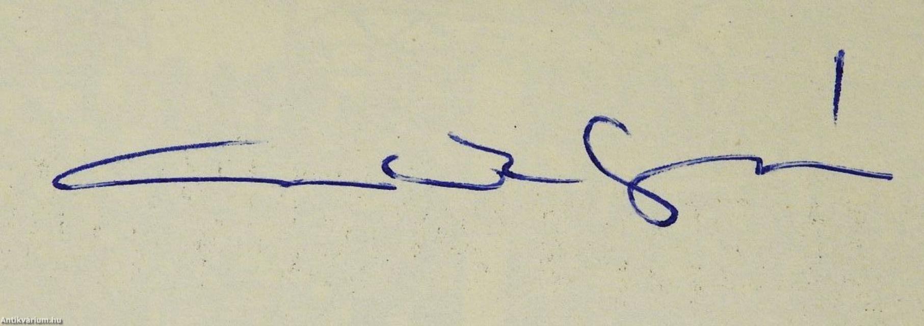 Küzdelem a tengerekért (dedikált példány)