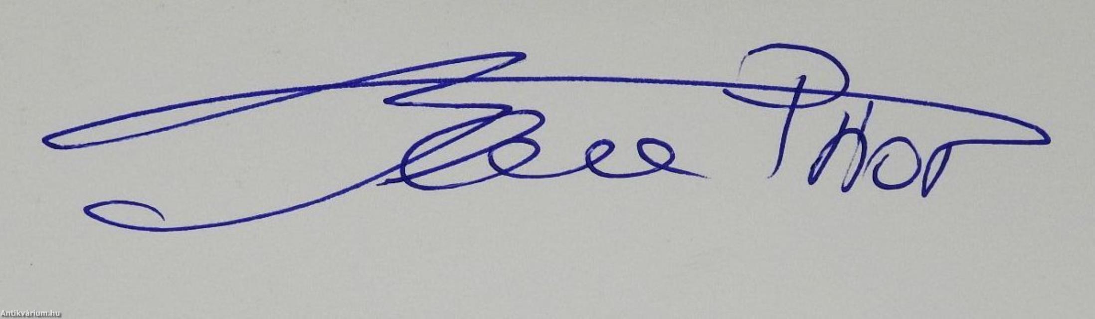 Mesés könyv (többszörösen dedikált példány)