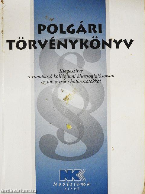 Polgári törvénykönyv