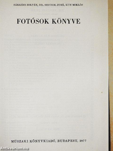 Fotósok könyve