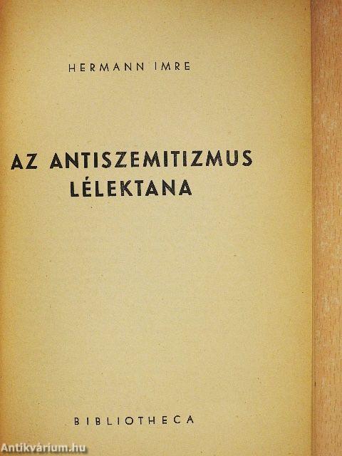 Az antiszemitizmus lélektana