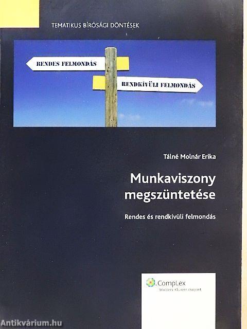 Munkaviszony megszüntetése