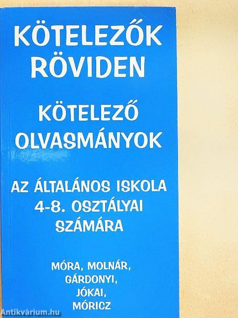 Kötelező olvasmányok