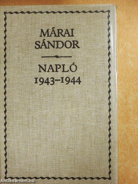 Napló 1943-1944