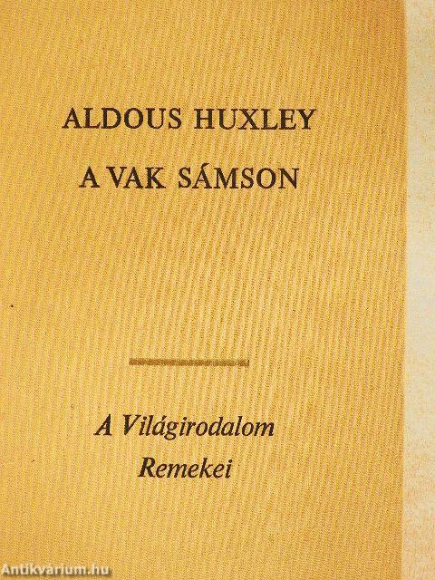A vak Sámson