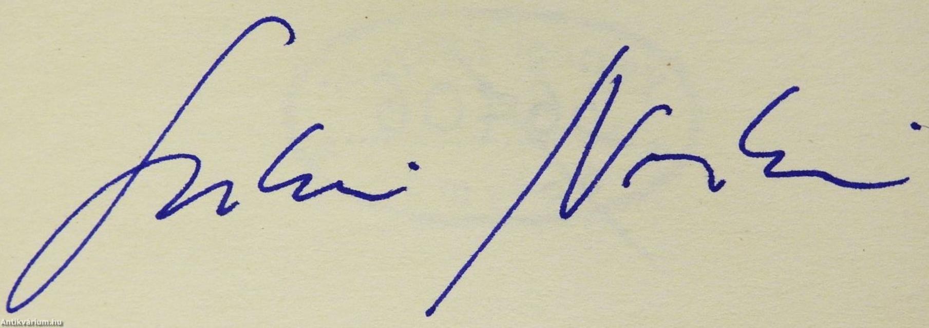 A kismama naplója (aláírt példány)