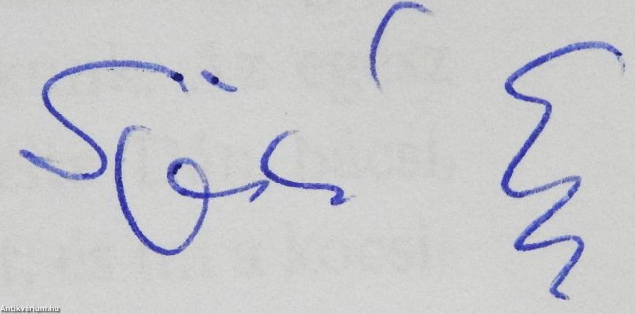 Kémjelentés (dedikált példány)