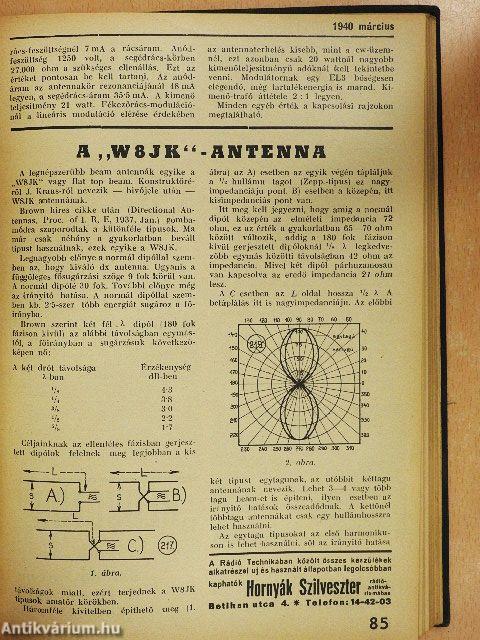 Rádió Technika 1940. január-december
