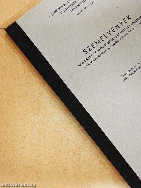 Szemelvények az apostolok cselekedeteiből és az apostoli levelekből