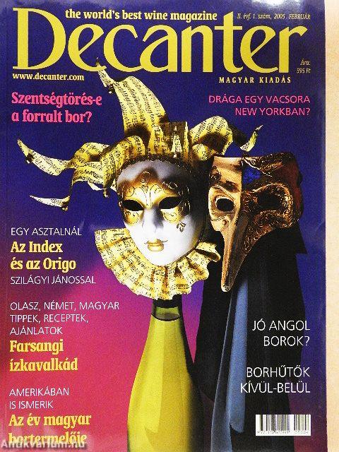 Decanter 2005. február