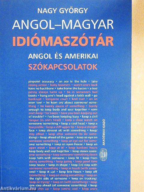 Angol-magyar idiómaszótár
