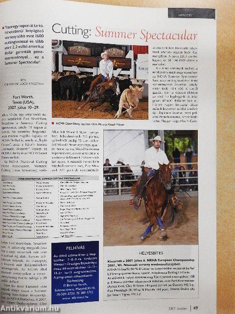 Lovasélet 2007. október