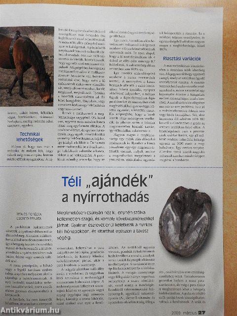 Lovasélet 2009. március