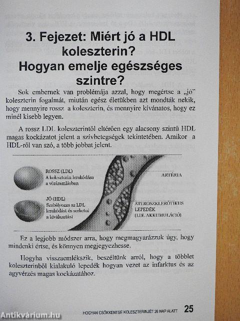 Hogyan csökkentse koleszterinjét 21 nap alatt