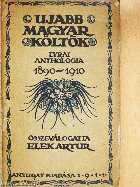 Ujabb magyar költők