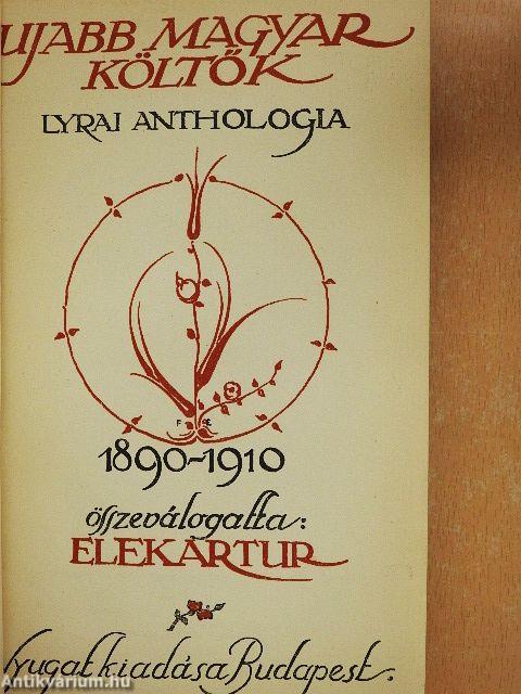 Ujabb magyar költők