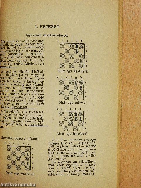 A sakkjáték elemei I.