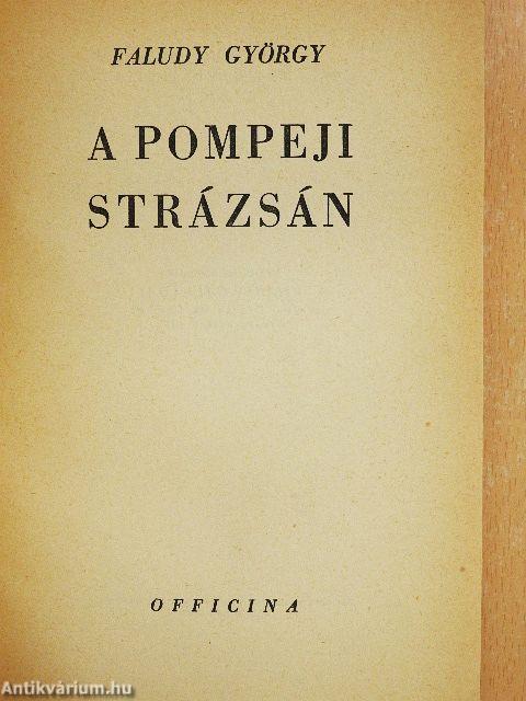 A pompeji strázsán
