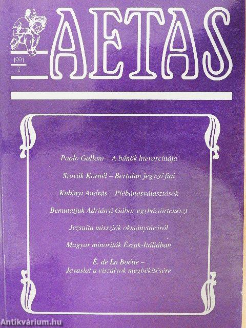 Aetas 1991/2.