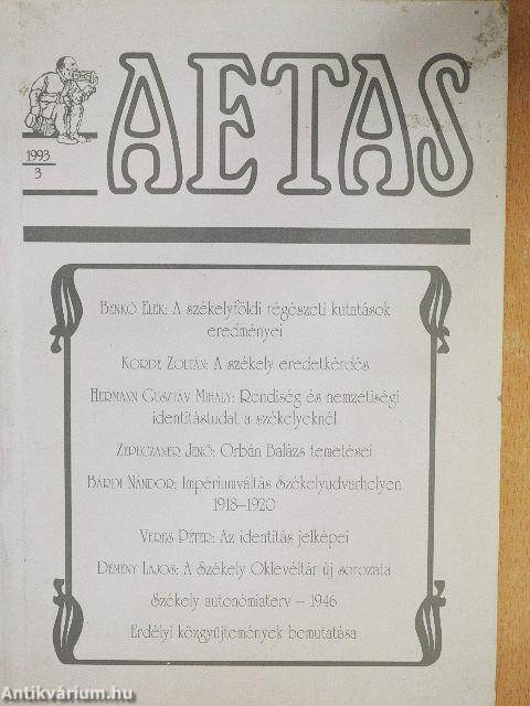 Aetas 1993/3.
