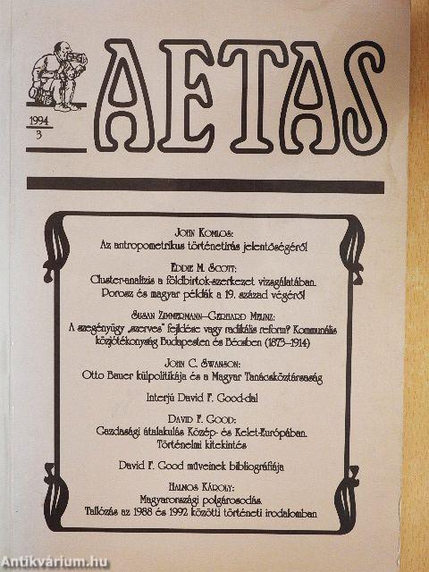 Aetas 1994/3.