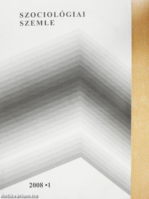 Szociológiai szemle 2008/1.