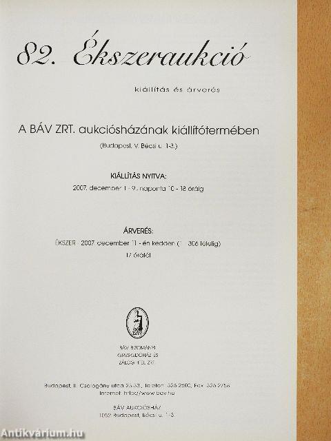 1. Ezüstaukció/82. Ékszeraukció