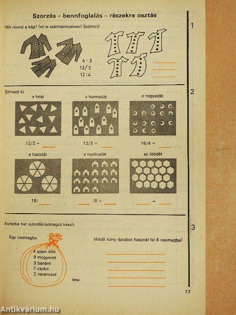 Matematika munkafüzet 3.