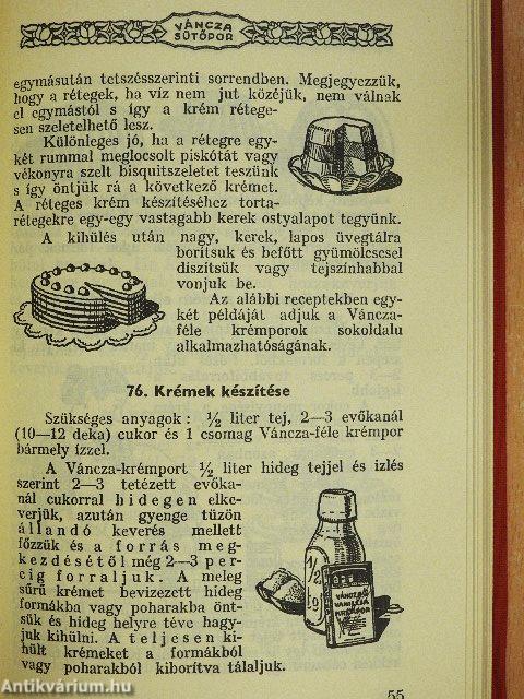 A mi süteményeskönyvünk