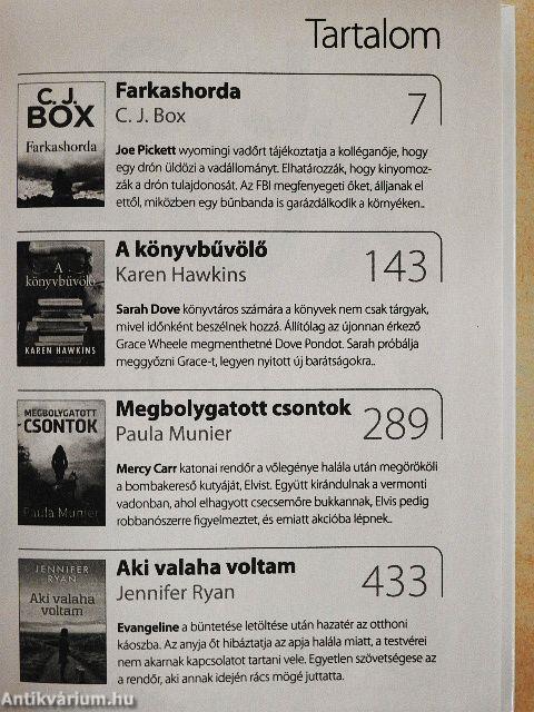 Farkashorda/A könyvbűvölő/Megbolygatott csontok/Aki valaha voltam