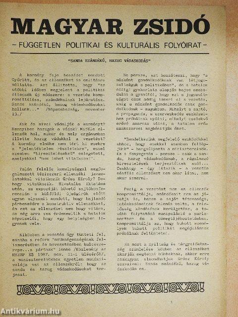 Magyar Zsidó 1987/2.