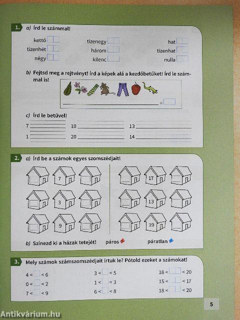 Matematika munkafüzet 2/I.