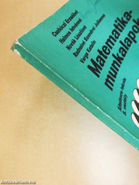 Matematika-munkalapok 8.