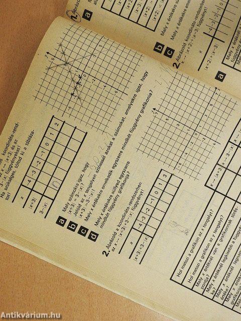 Matematika-munkalapok 8.