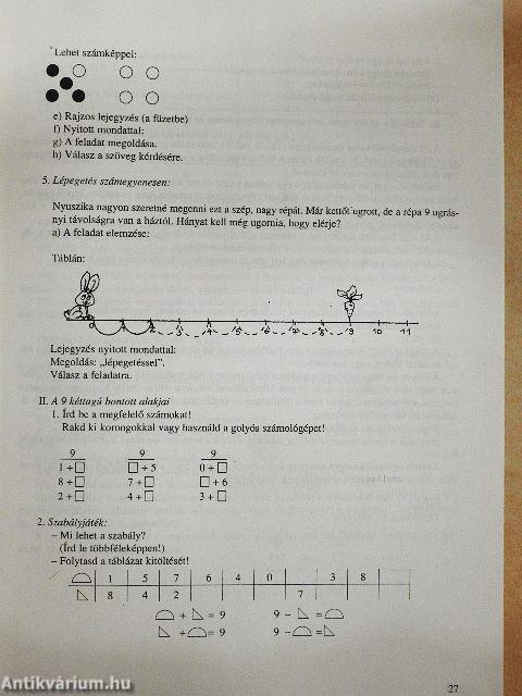 Matematika kézikönyv 1-2. osztály