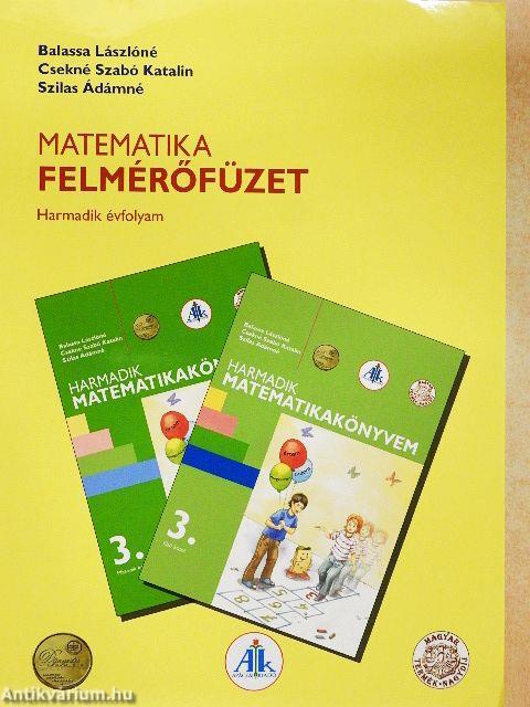 Matematika felmérőfüzet - Harmadik évfolyam