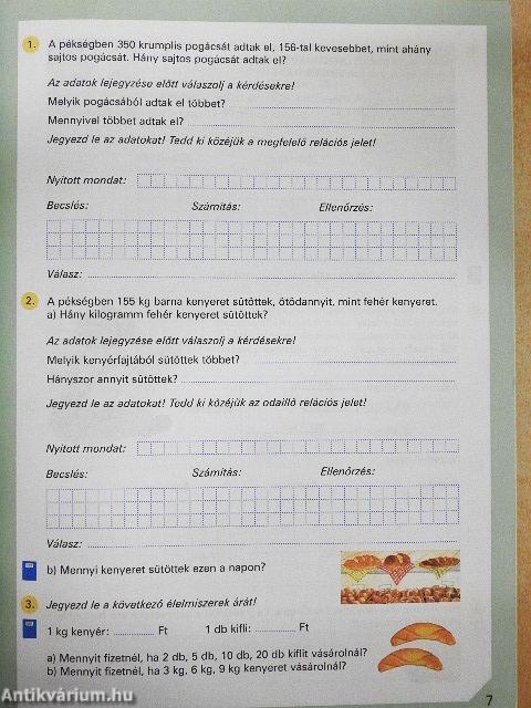 Szöveges matematikafeladatok 4.
