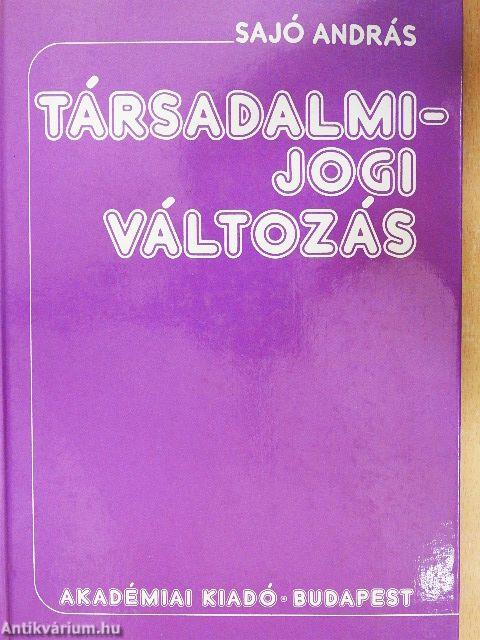 Társadalmi-jogi változás